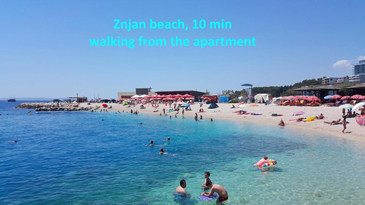 Modern Apt With Terrace 4 Min Walk To The Beach Split Exterior foto